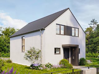 Massivhaus Classic 118.1 Aktion SystemHAUS von Haus der Handwerker Schlüsselfertig ab 295930€, Außenansicht 2