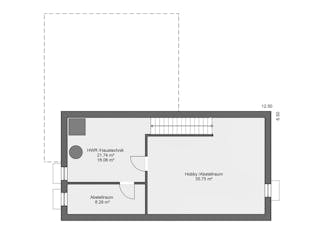 Massivhaus Classic 154.1 von Haus der Handwerker, Satteldach-Klassiker Grundriss 4