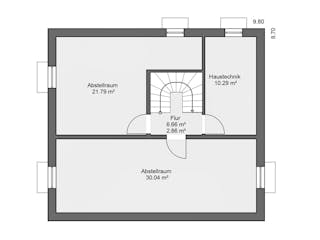Massivhaus Lifestyle 133.2 von Haus der Handwerker, Satteldach-Klassiker Grundriss 3