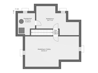 Massivhaus Lifestyle 156.1 von Haus der Handwerker, Pultdachhaus Grundriss 3