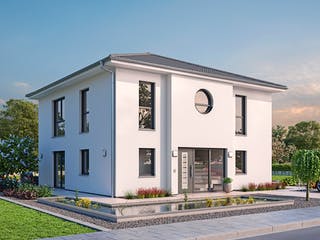 Massivhaus EFH Stadtvilla 153 von hebelHAUS, Stadtvilla Außenansicht 1