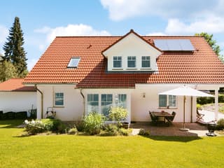 Fertighaus Helsinki von Danhaus Deutschland Schlüsselfertig ab 486718€, Satteldach-Klassiker Außenansicht 3