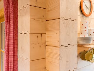 Blockhaus B138 Görlitz von Frammelsberger Holzbau, Blockhaus Innenansicht 10