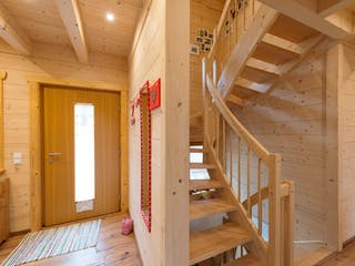 Blockhaus B138 Görlitz von Frammelsberger Holzbau, Blockhaus Innenansicht 6