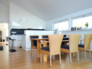 Fertighaus Homestory 173 von LEHNER HAUS - Mehrfamilienhäuser Schlüsselfertig ab 972400€, Satteldach-Klassiker Innenansicht 3