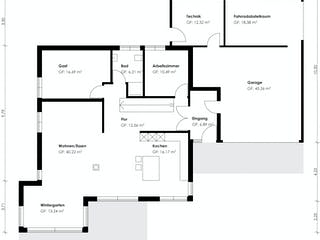 Fertighaus Homestory 175 von LEHNER HAUS Schlüsselfertig ab 548340€, Stadtvilla Grundriss 1