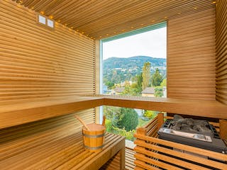 Fertighaus HUF Haus mit Flachdach - Beispiel 1 von HUF HAUS, Fachwerk Innenansicht 5