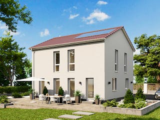 Massivhaus Das Unverbesserliche C410 von Heinz von Heiden Zentrale Schlüsselfertig ab 236826.8€, Außenansicht 1