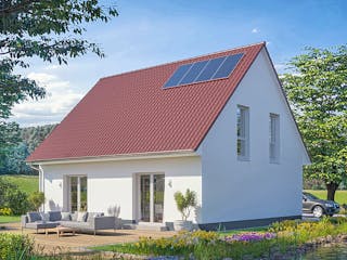 Massivhaus Das Unverbesserliche S621 von Heinz von Heiden Zentrale Schlüsselfertig ab 239840.0€, Außenansicht 1