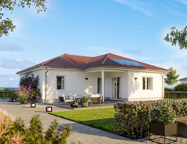 Schlüsselfertiger Walmdach-Bungalow von Heinz von Heiden