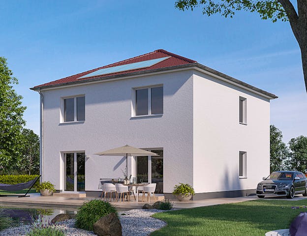 Massivhaus Die Unverbesserliche V150 von Heinz von Heiden Zentrale Schlüsselfertig ab 253616.6€, Stadtvilla Außenansicht 1