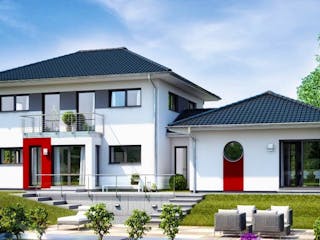 Fertighaus Atlanta von RENSCH-HAUS,  Außenansicht 1