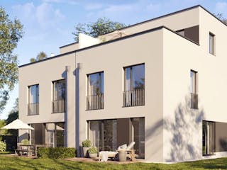 Massivhaus BAUART 164 von Siewert Hausbau, Außenansicht 1