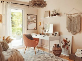 Massivhaus Bungalow 128 von Schmid-Haus Bausatzhaus ab 343460€, Bungalow Innenansicht 1