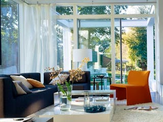 Massivhaus Bungalow Remalia von GfG-Architektenhäuser, Bungalow Innenansicht 1