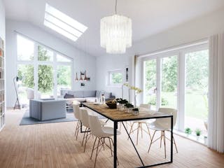 Fertighaus Bungalow SH 147 B von ScanHaus Marlow, Bungalow Innenansicht 2