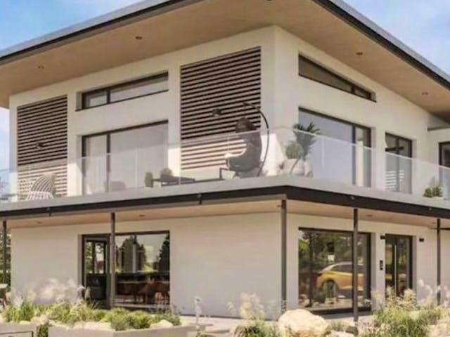 Fertighaus CONCEPT-M 177 Freiburg von Bien-Zenker Schlüsselfertig ab 602250€,  Außenansicht 1