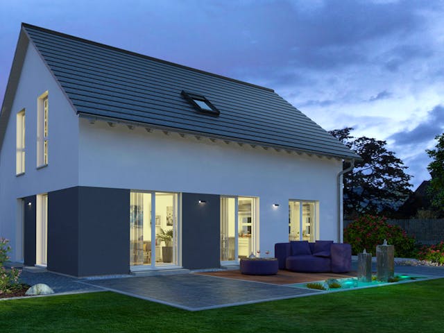 Fertighaus Design 12 von OKAL Haus Schlüsselfertig ab 400800€,  Außenansicht 1