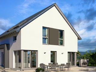 Fertighaus Design 17 von OKAL Haus Schlüsselfertig ab 433900€, Außenansicht 1
