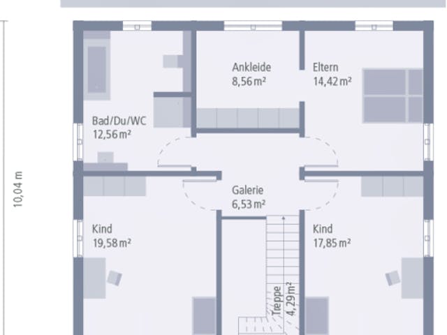 Fertighaus Design 17 von OKAL Haus Schlüsselfertig ab 433900€,  Innenansicht 2