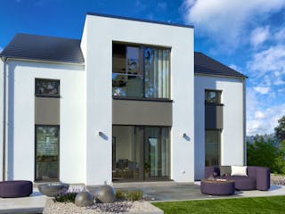 Fertighaus Design 22 von OKAL Haus Schlüsselfertig ab 466900€,  Außenansicht 1