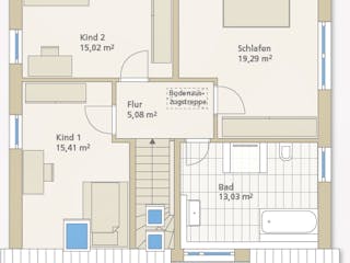 Massivhaus ESPRIT 137 von Siewert Hausbau,  Innenansicht 7
