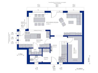Fertighaus EVOLUTION 154 V5 von Bien-Zenker Schlüsselfertig ab 423861€,  Innenansicht 5