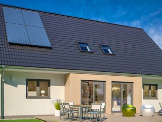 Fertighaus Generationenhaus SH 195 EW von ScanHaus Marlow,  Außenansicht 1