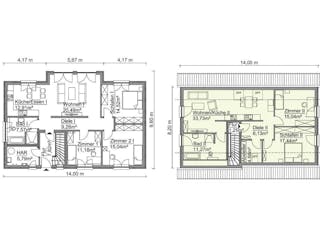 Fertighaus Generationenhaus SH 195 EW von ScanHaus Marlow, Innenansicht 1