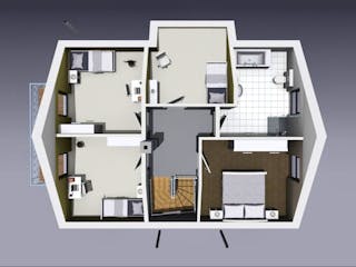 Massivhaus Hausidee "Family Home" von BickelBau Massivhäuser,  Innenansicht 5