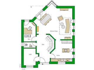 Massivhaus HELMA-Musterhaus in Lehrte (Bremen) von HELMA MASSIVHAUS,  Innenansicht 9