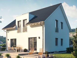 Fertighaus massa Musterhaus Chemnitz von massa haus,  Außenansicht 1