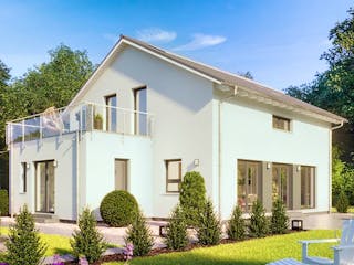 Fertighaus massa Musterhaus Delmenhorst von massa haus,  Außenansicht 1