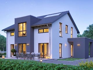 Fertighaus massa Musterhaus Fellbach von massa haus,  Außenansicht 1