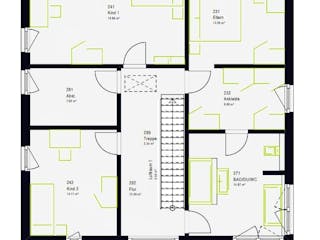 Fertighaus massa Musterhaus Hallstadt bei Bamberg von massa haus, Stadtvilla Innenansicht 4