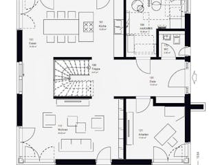 Fertighaus massa Musterhaus Hermsdorf von massa haus, Stadtvilla Innenansicht 5