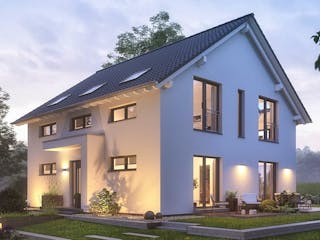 Fertighaus massa Musterhaus Illingen von massa haus,  Außenansicht 1