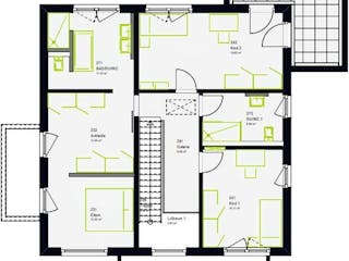 Fertighaus massa Musterhaus Langenhagen von massa haus, Stadtvilla Innenansicht 5