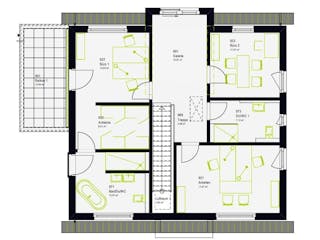 Fertighaus massa Musterhaus Leipzig-Heiterblick von massa haus,  Innenansicht 5
