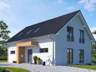 Fertighaus massa Musterhaus Lotte von massa haus,  Außenansicht 1