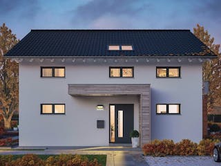 Fertighaus massa Musterhaus Oranienburg von massa haus,  Außenansicht 1