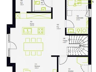 Fertighaus massa Musterhaus Sievershagen b. Rostock von massa haus,  Innenansicht 4