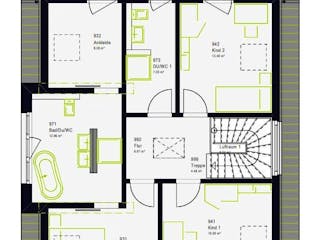 Fertighaus massa Musterhaus Sievershagen b. Rostock von massa haus,  Innenansicht 5