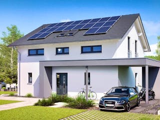 Fertighaus massa Musterhaus Simmern von massa haus,  Außenansicht 1