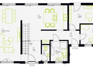 Fertighaus massa Musterhaus Titz von massa haus,  Innenansicht 4