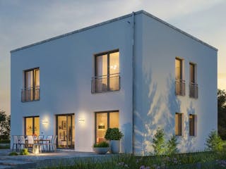 Fertighaus massa Musterhaus Ulm von massa haus,  Außenansicht 1