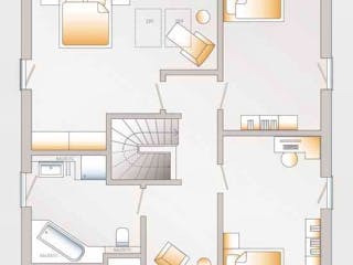 Fertighaus Musterhaus Bad Driburg von allkauf haus, Innenansicht 1