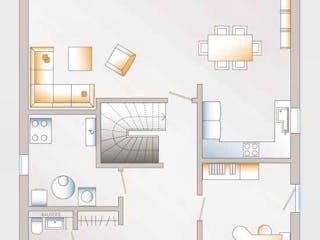 Fertighaus Musterhaus Bad Driburg von allkauf haus, Innenansicht 2