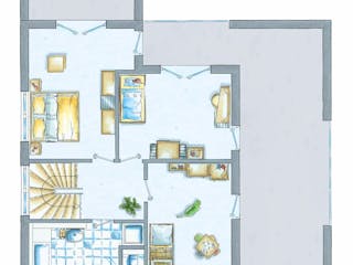 Fertighaus Musterhaus Bad Vilbel von allkauf haus,  Innenansicht 1