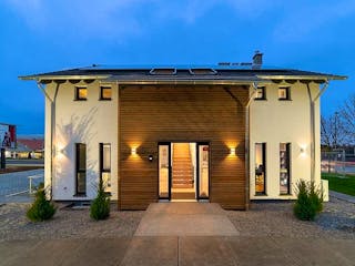 Fertighaus Musterhaus Baunatal von allkauf haus,  Außenansicht 1